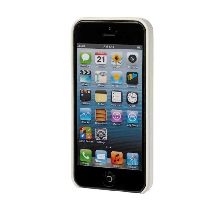 Skin Cover In Skeentex Apple Iphone 5/5s/se Bianco Skin Cover In Skeentex Custodie E Cover Acquista Ora