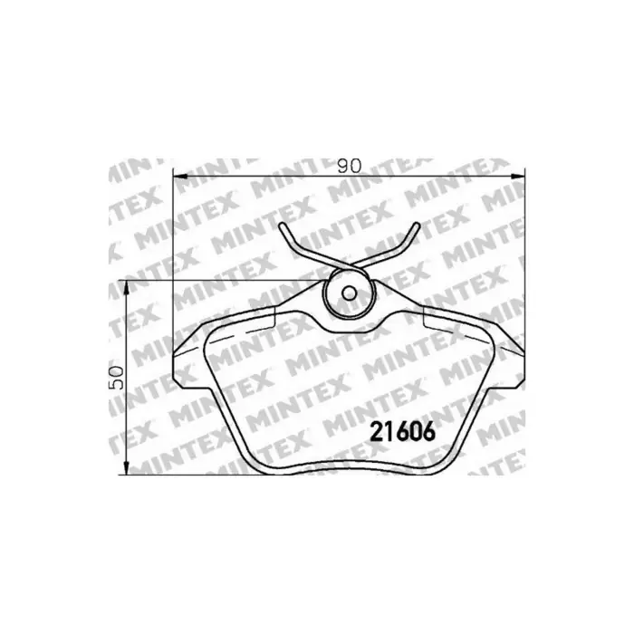 Compra Adesso Pastiglie Freno Lancia Dedra 1.8 16v Le 1996 03-1999 07 Mintex