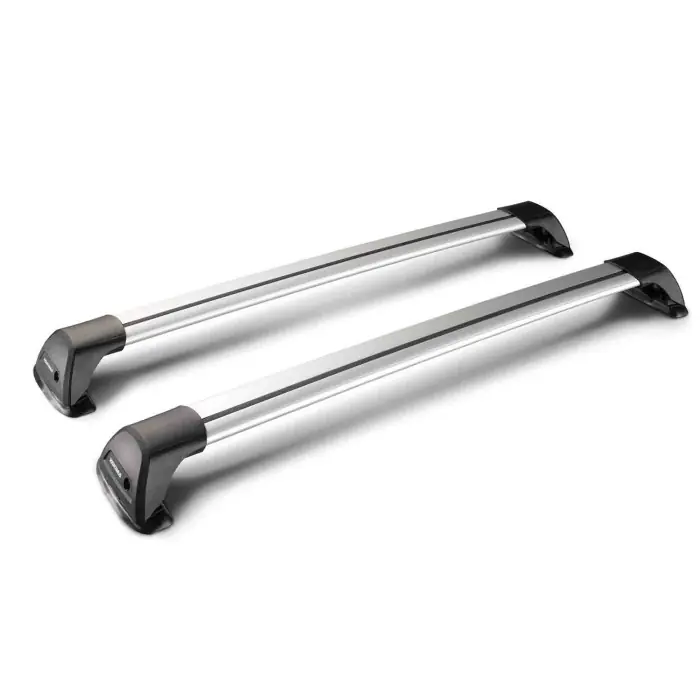 Flush Mixed Coppia Barre Portatutto Telescopiche In Alluminio 95+100 Cm Stelvio-a3 3p-a3 Sedan-q2 Barre Yakima Flush Spedizione Espresso