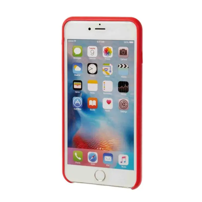 Skin Cover In Skeentex Apple Iphone 6 Plus/6s Plus Rosso Skin Cover In Skeentex Custodie E Cover Compra Oggi Stesso