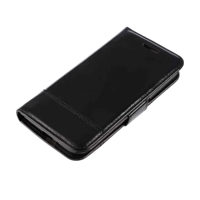 Offerta Wallet Folio Case Cover A Libro Samsung Galaxy J1 2016 Nero Custodie E Cover