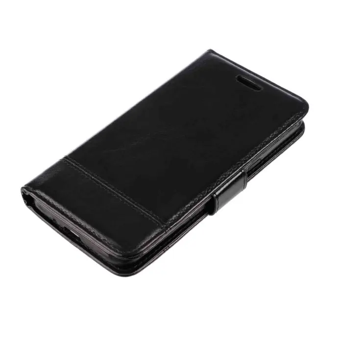 Wallet Folio Case Cover A Libro Samsung Galaxy J3 2016 Nero Custodie E Cover Miglior Prezzo