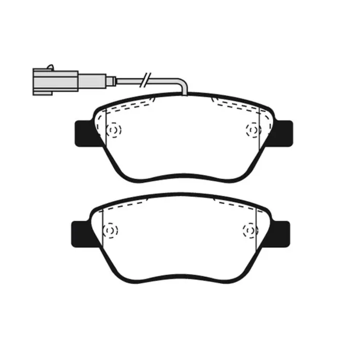 Kit pastiglie freno, Freno a disco BD S774P STARLINE per NISSAN Offerta Del Giorno