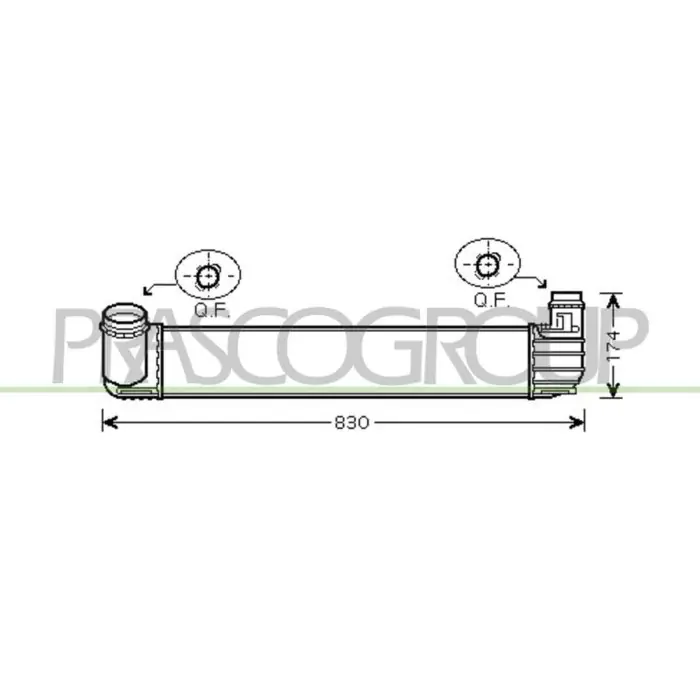 Intercooler Per Renault Megane Dal 2008 Al 2012 Offerta Del Giorno