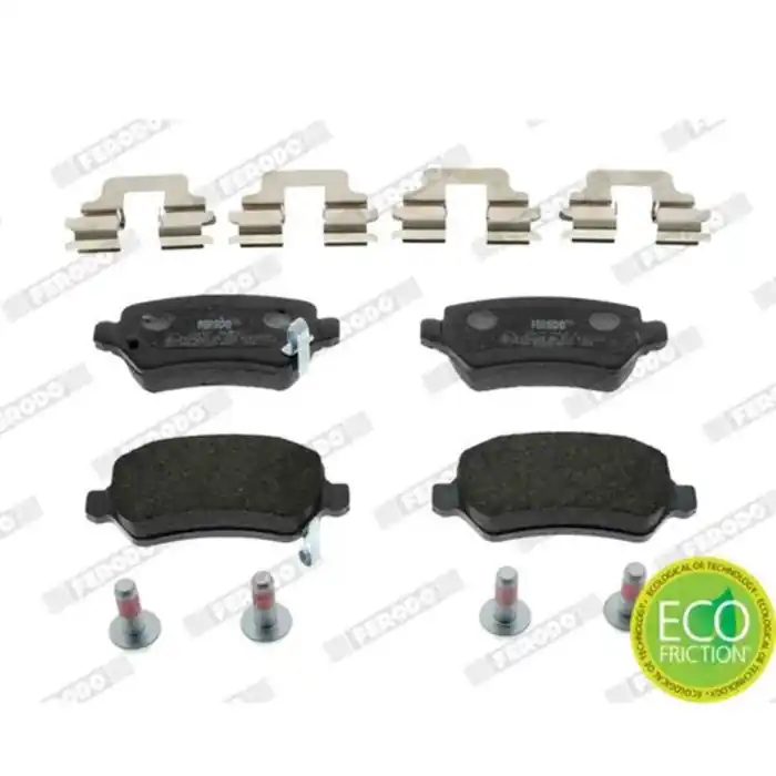 Kit pastiglie freno, Freno a disco FDB1521 FERODO per OPEL CHEVROLET KIA Pagamento Sicuro