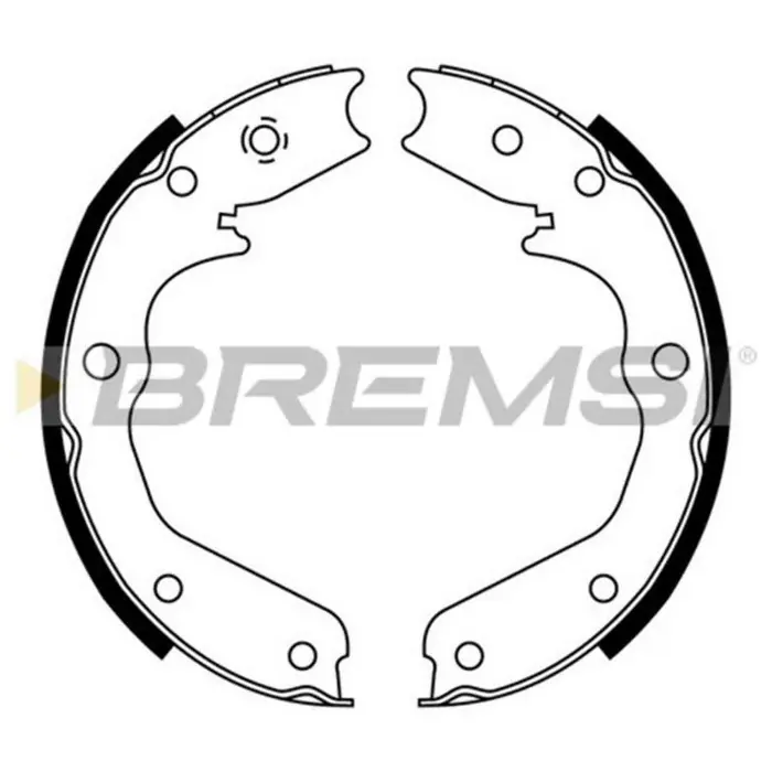 Prezzo Ridotto Kit Ganasce Freno Stazionamento Posteriore Opel Frontera A (u92) Gf0356 1605859 S.f. Akebono Bremsi
