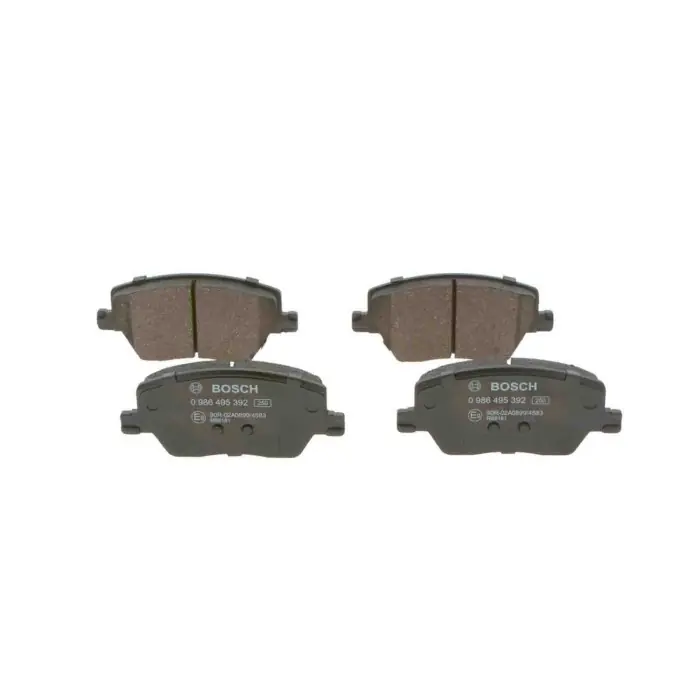 Popolare Kit pastiglie freno, Freno a disco 0 986 495 392 BOSCH per FIAT