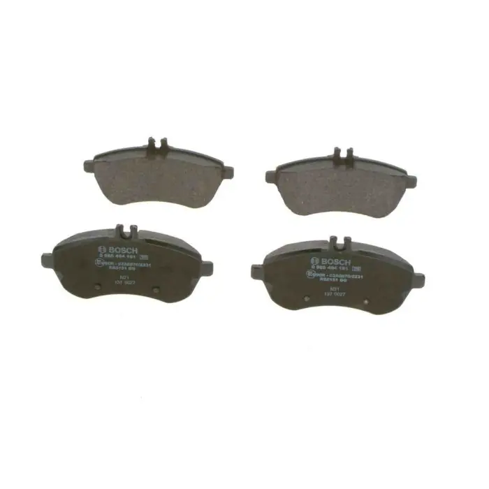 Compra Online Kit pastiglie freno, Freno a disco 0 986 494 161 BOSCH per MERCEDES-BENZ