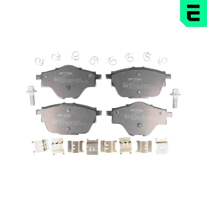 Kit pastiglie freno, Freno a disco BP-12719 OPTIMAL per PEUGEOT CITROEN OPEL DS Soddisfatti O Rimborsati
