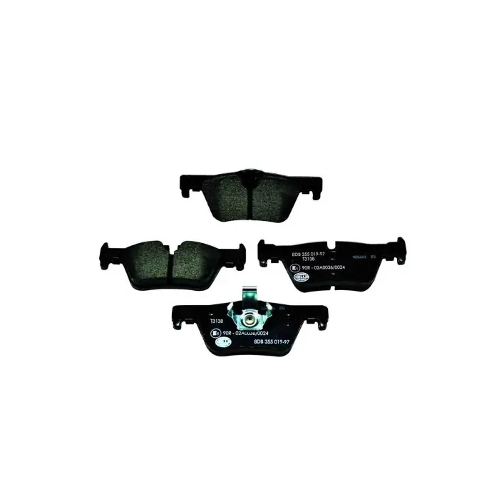 Soddisfatti O Rimborsati Kit pastiglie freno, Freno a disco 8DB 355 019-971 HELLA PAGID per BMW