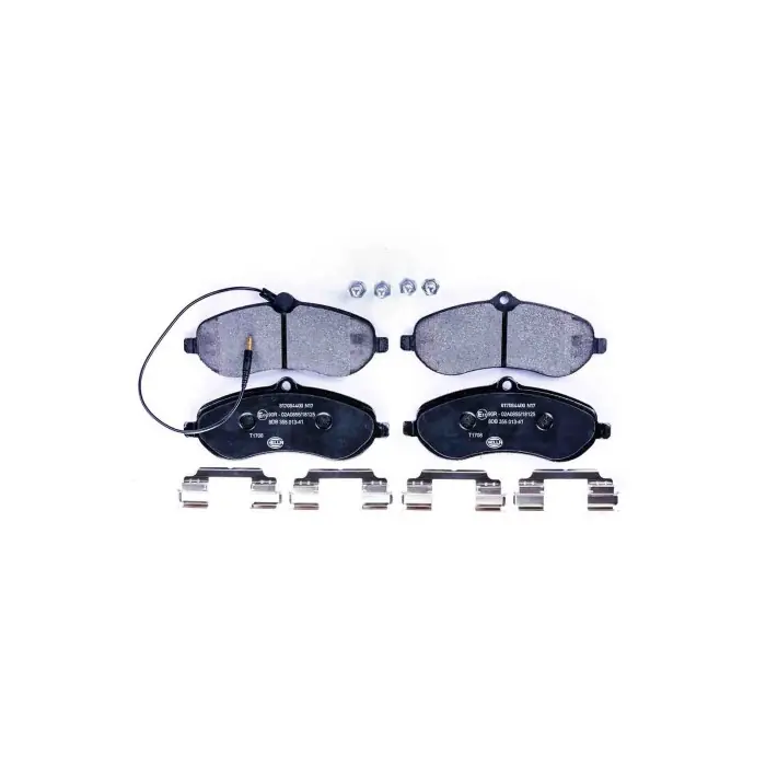Soddisfatti O Rimborsati Kit pastiglie freno, Freno a disco 8DB 355 013-411 HELLA PAGID per PEUGEOT CITROEN