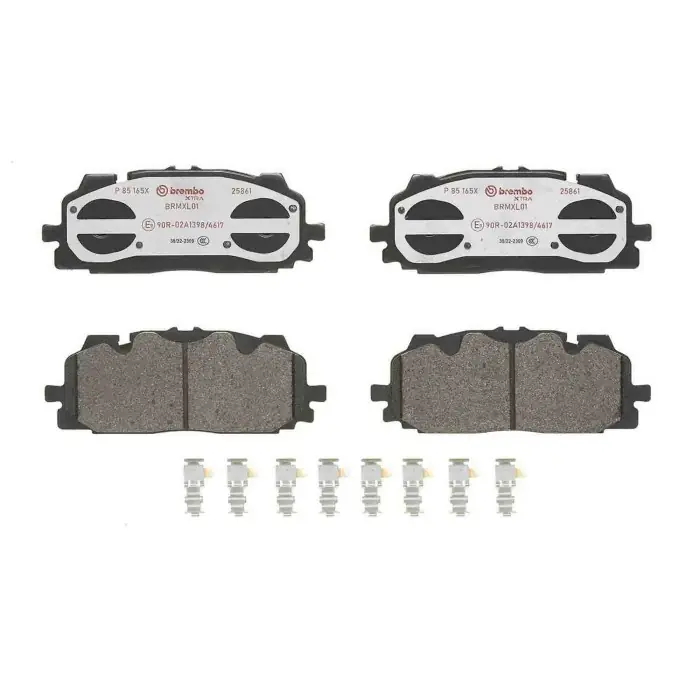 Promozione Esclusiva Kit pastiglie freno, Freno a disco P 85 165X BREMBO per AUDI VW CUPRA