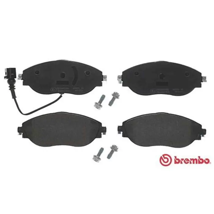 Saldi Kit pastiglie freno, Freno a disco P 85 144 BREMBO per AUDI VW SEAT SKODA CUPRA