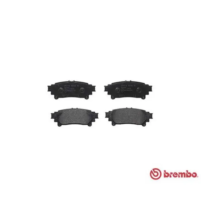 Di Tendenza Kit pastiglie freno, Freno a disco P 83 152 BREMBO per TOYOTA LEXUS