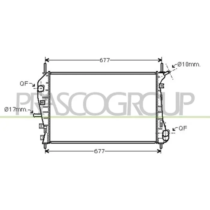 Pagamento Sicuro Radiatore Per Ford Mondeo Dal 2000 Al 2003