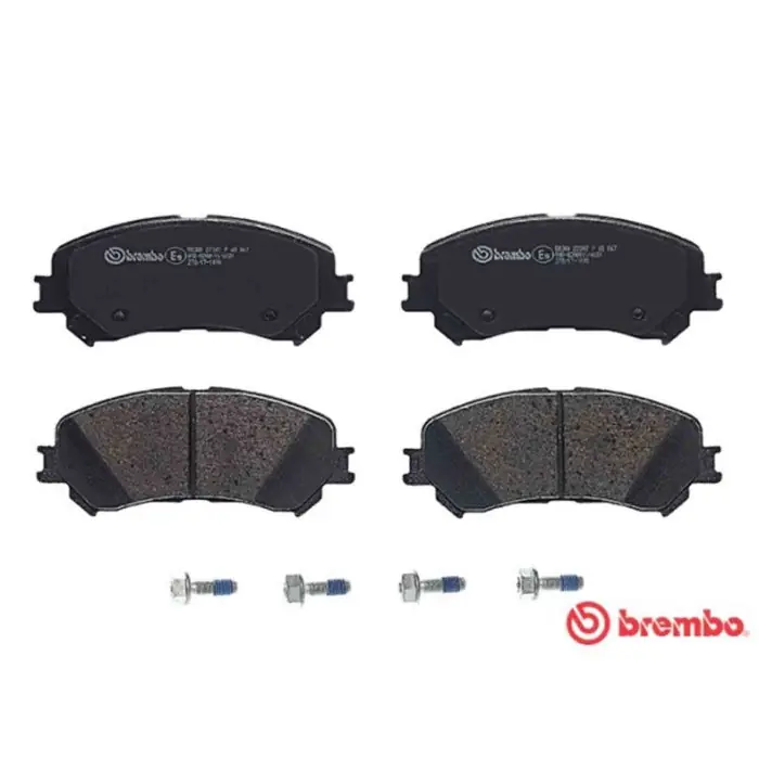 Kit pastiglie freno, Freno a disco P 68 067 BREMBO per RENAULT Scelto Dai Clienti