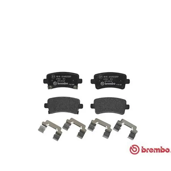 Novità Kit pastiglie freno, Freno a disco P 59 060 BREMBO per OPEL CHEVROLET SAAB