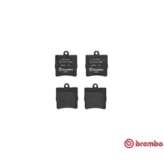 Offerta Speciale Kit pastiglie freno, Freno a disco P 50 072 BREMBO per MERCEDES-BENZ