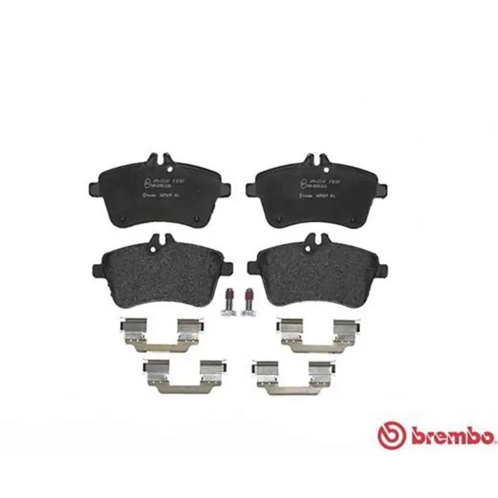 Kit pastiglie freno, Freno a disco P 50 057 BREMBO per MERCEDES-BENZ Occasione