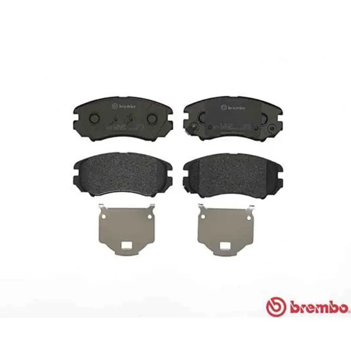 Affare Kit pastiglie freno, Freno a disco P 30 018 BREMBO per HYUNDAI KIA
