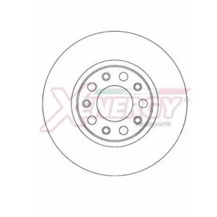 Discofreno Singolo X602711 AP XENERGY per FIAT JEEP ALFA ROMEO Novità