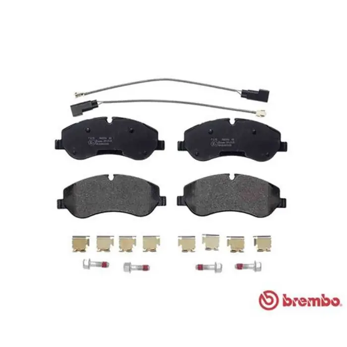 Kit pastiglie freno, Freno a disco P 24 152 BREMBO per FORD Scelto Dai Clienti