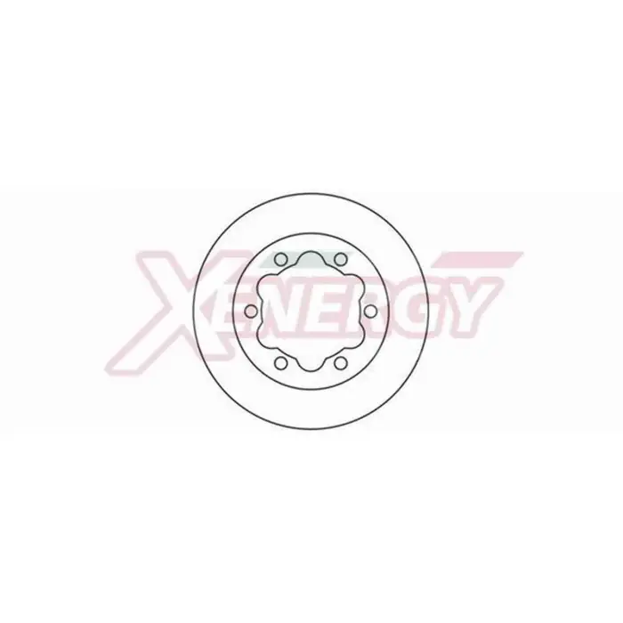Discofreno Singolo X602096 AP XENERGY per VW MERCEDES-BENZ Subito Disponibile