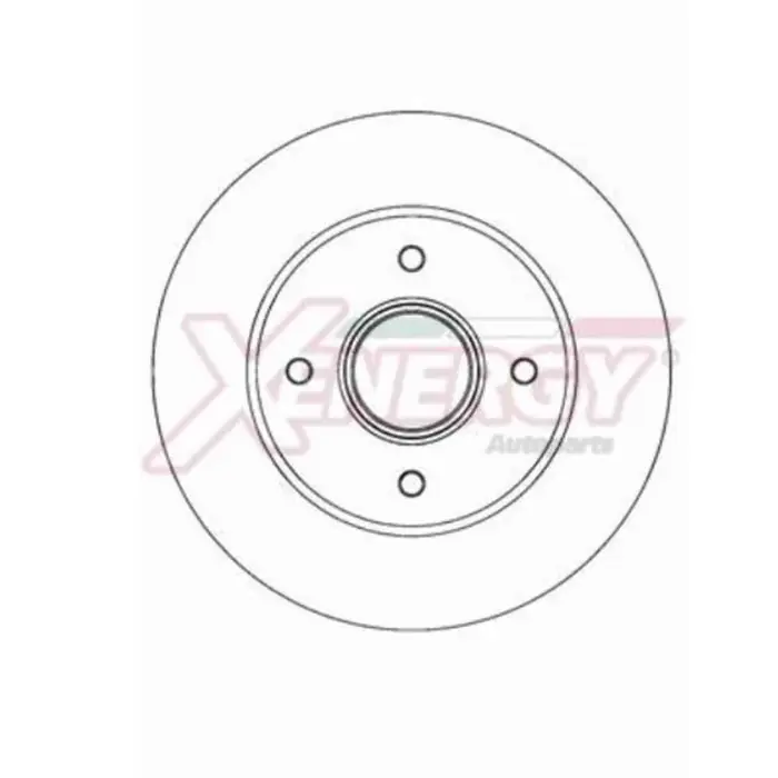 Discofreno Singolo X601354BS AP XENERGY per PEUGEOT CITROEN Non Perdere
