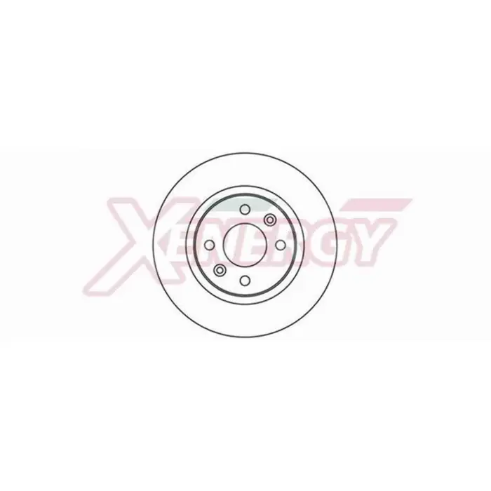 Scelto Dai Clienti Discofreno Singolo X601145 AP XENERGY per RENAULT DACIA