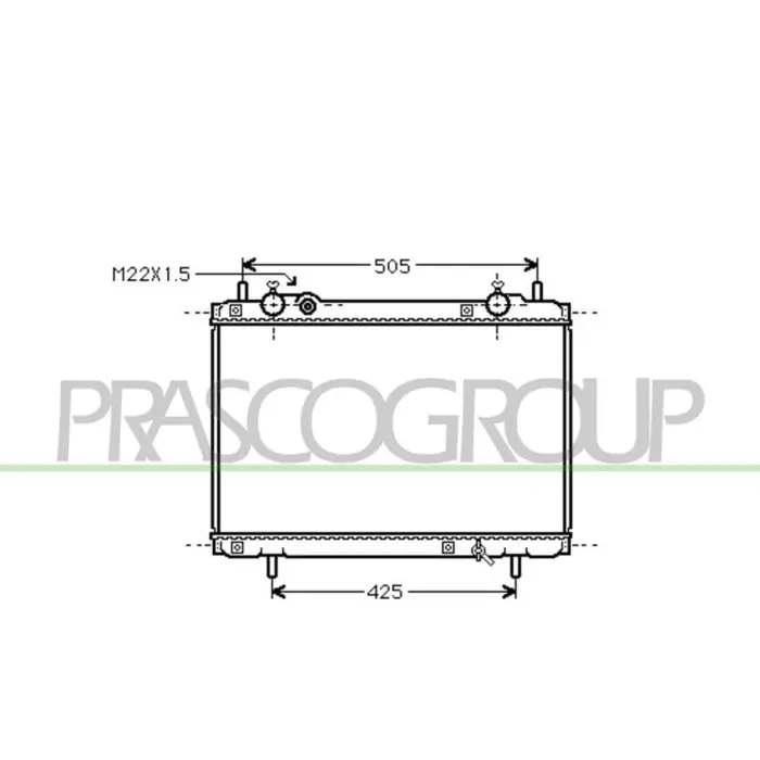 Prezzo Di Fabbrica Radiatore Per Fiat Bravo - Brava Dal 1995 Al 2002