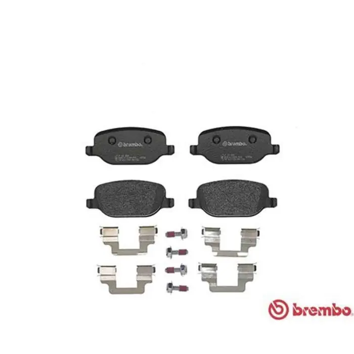 Kit pastiglie freno, Freno a disco P 23 089 BREMBO per ALFA ROMEO LANCIA Pagamento Sicuro
