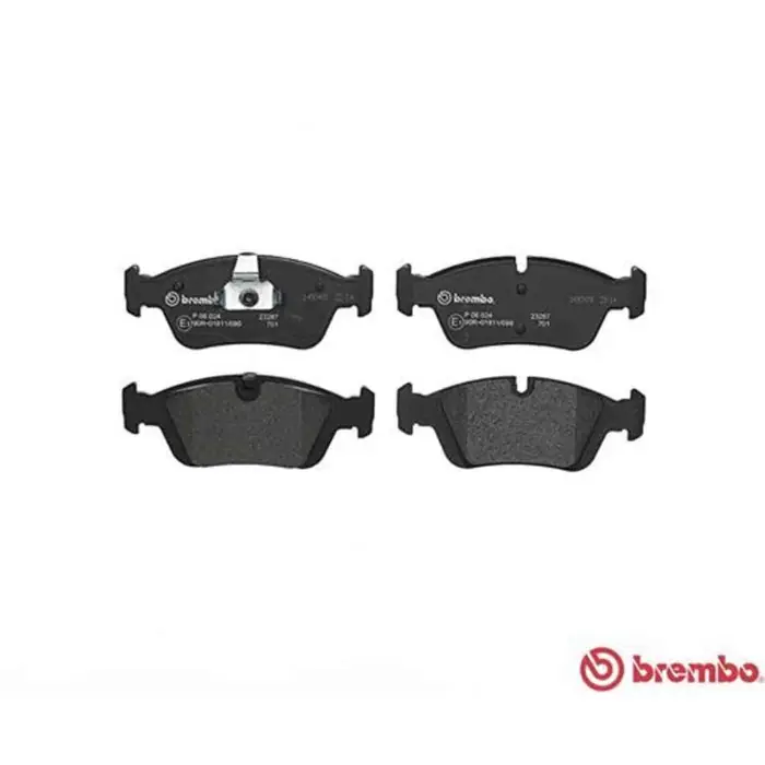 Kit pastiglie freno, Freno a disco P 06 024 BREMBO per BMW BENTLEY WIESMANN Miglior Prezzo
