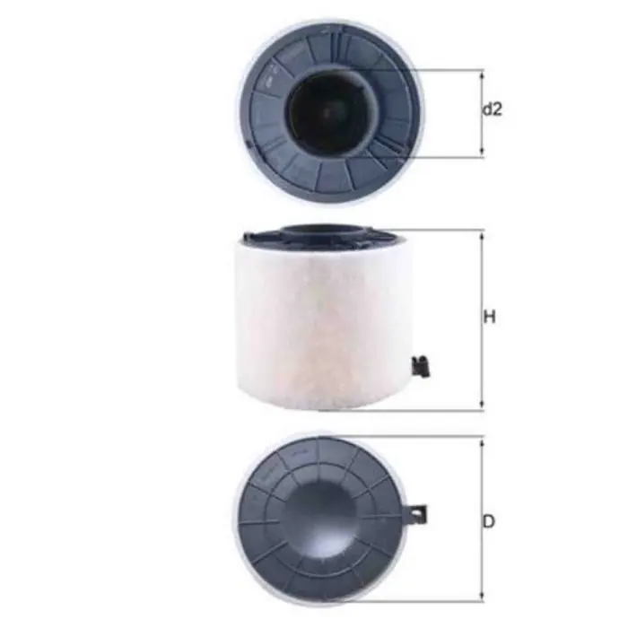 Ultima Occasione Filtro aria LX 4407 KNECHT per AUDI