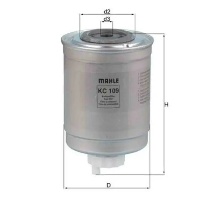 Scelto Dai Clienti Filtro carburante KC 109 KNECHT per FORD LDV