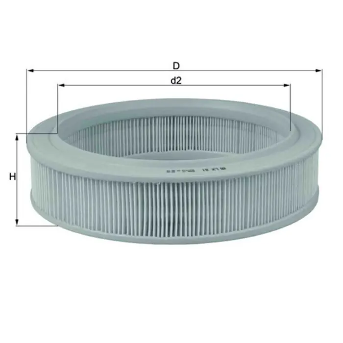 Soddisfatti O Rimborsati Filtro aria LX 81 KNECHT per RENAULT FORD SAAB ALPINE