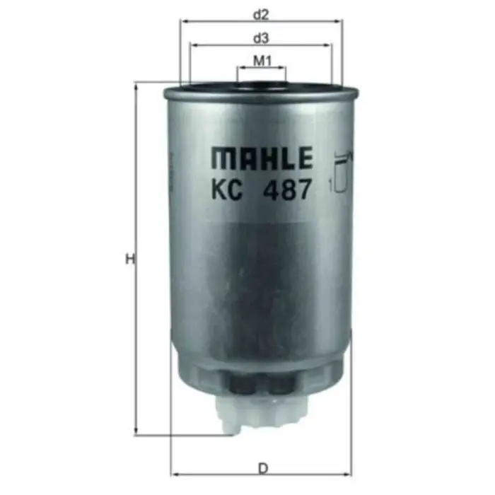 Filtro carburante KC 487 KNECHT per FIAT JEEP LANCIA DODGE Esclusivo