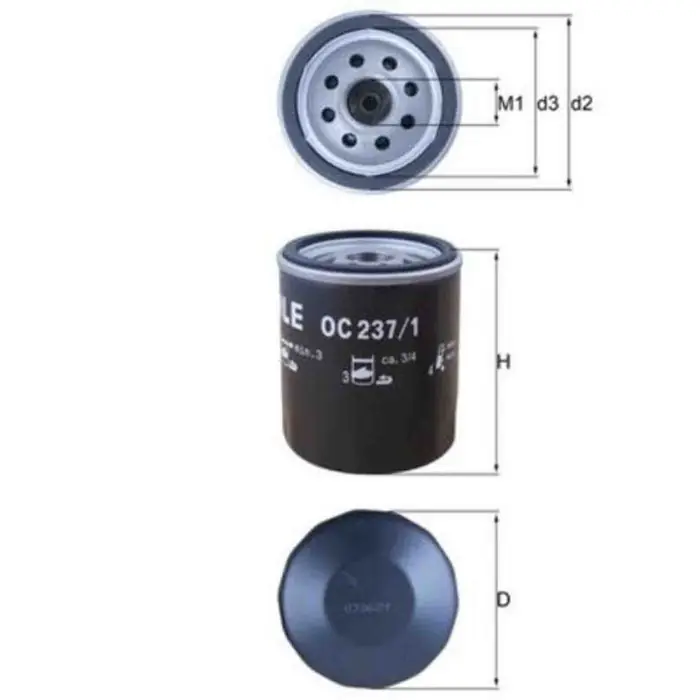 Filtro olio OC 237/1 KNECHT per LAND ROVER ROVER MG LOTUS MORGAN CATERHAM MORRIS Compra Oggi Stesso