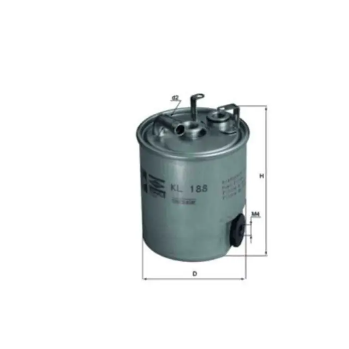 Prezzo Di Fabbrica Filtro carburante KL 188 KNECHT per JEEP