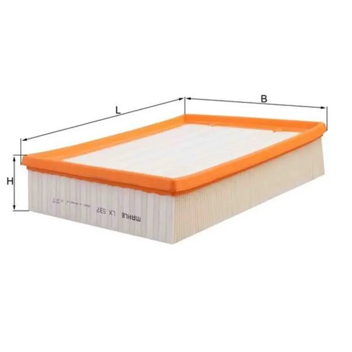 Popolare Filtro aria LX 537 KNECHT per VW