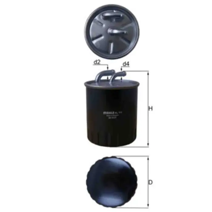 Offerta Filtro carburante KL 313 KNECHT per MERCEDES-BENZ JEEP MITSUBISHI SMART CHRYSLER