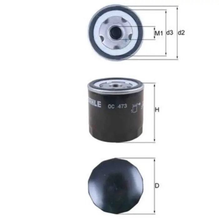 Compra Adesso Filtro olio OC 473 KNECHT per FIAT SEAT ALFA ROMEO LANCIA INNOCENTI AUTOBIANCHI