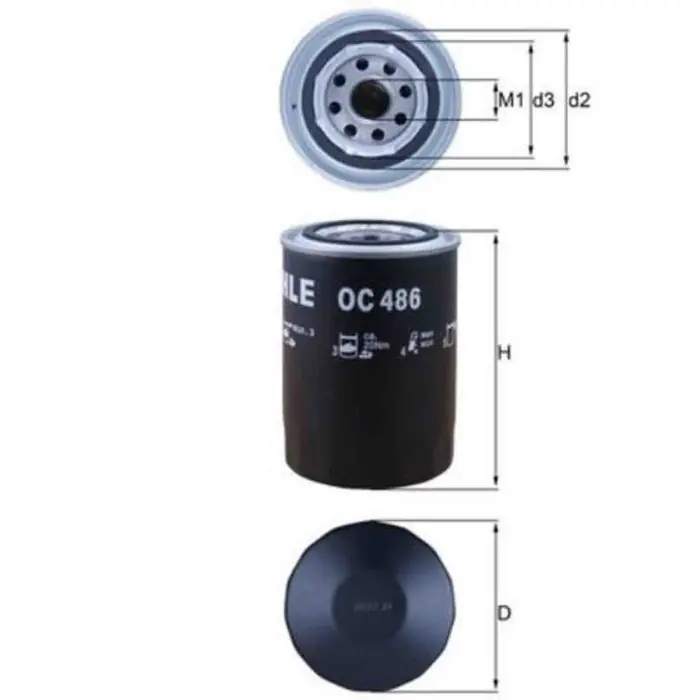 Occasione Filtro olio OC 486 KNECHT per PEUGEOT CITROEN FIAT IVECO SANTANA MASERATI