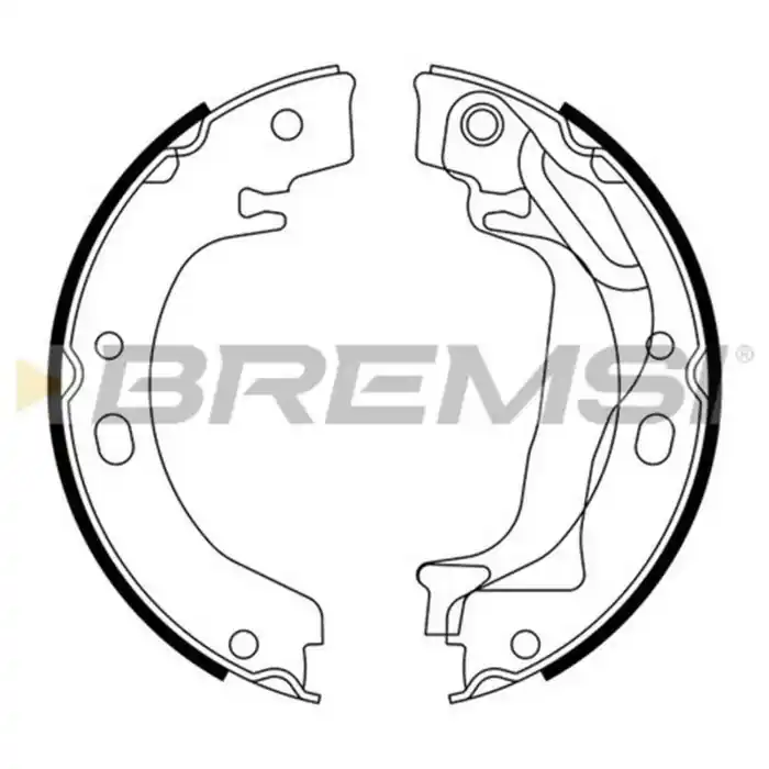 Kit Ganasce Freno Stazionamento Posteriore Toyota Corolla (e12) Gf0970 04495-02070 S.f. Lucas Girling Bremsi A Buon Prezzo