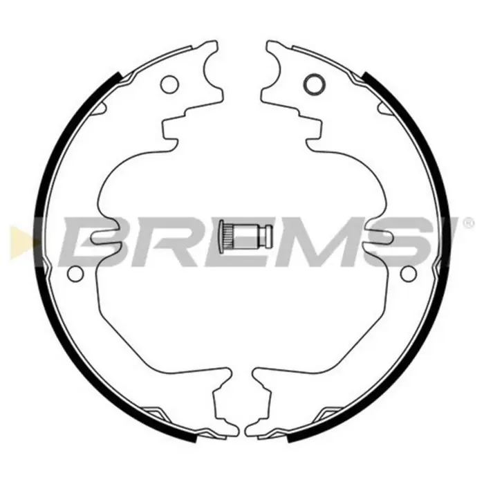 Kit Ganasce Freno Stazionamento Posteriore Toyota Land Cruiser 100 (j1) Gf0982 46540-60031 S.f. Sumitomo Bremsi Promo Stagionale