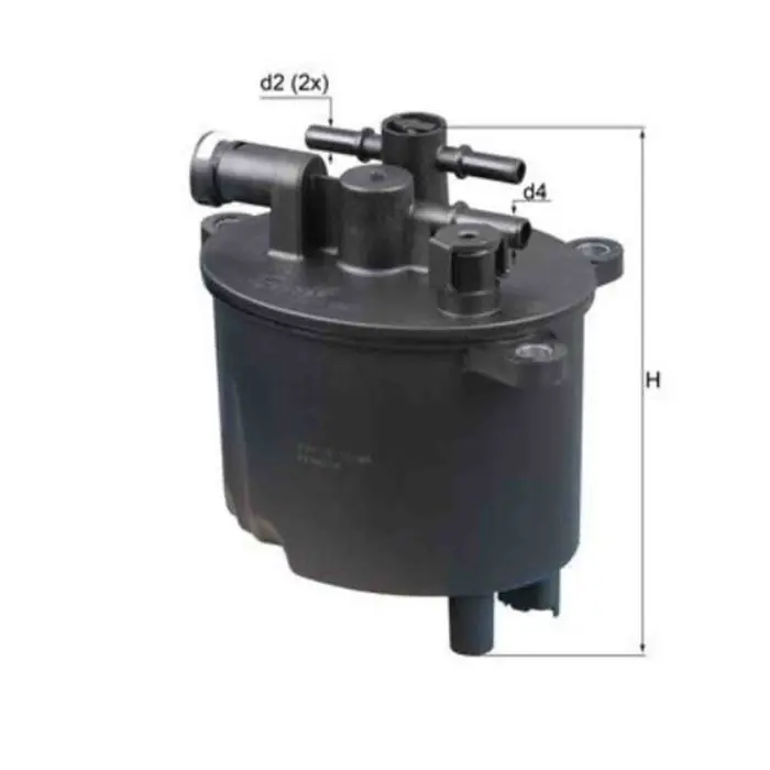 Filtro carburante KL 581 KNECHT per PEUGEOT CITROEN FORD FIAT MITSUBISHI LANCIA Offerta Limitata