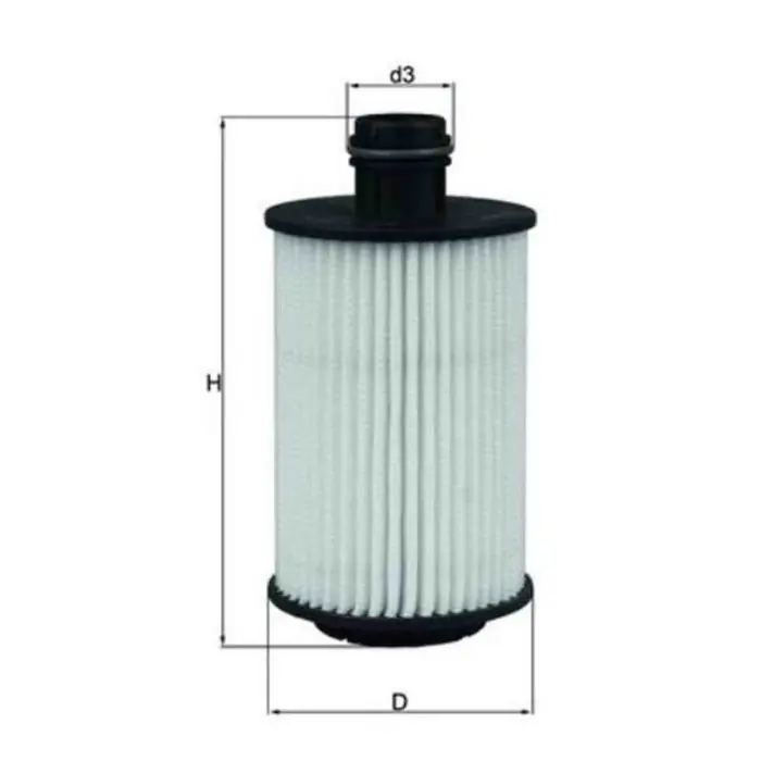 Filtro olio OX 1012D KNECHT per OPEL CHEVROLET Promo Stagionale