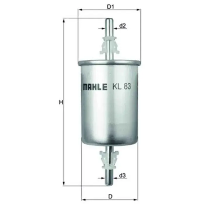 Popolare Filtro carburante KL 83 KNECHT per FORD TOYOTA OPEL FIAT CHEVROLET SEAT HYUNDAI