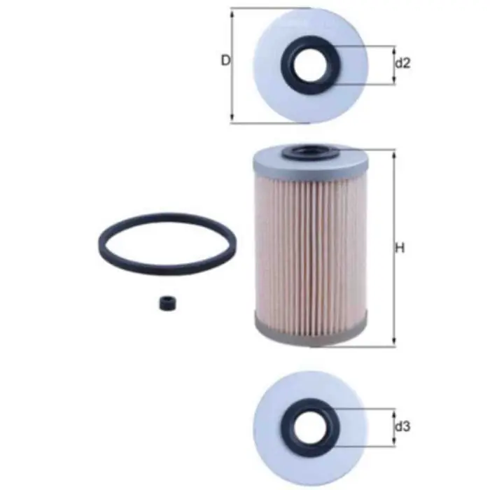 Spedito Oggi Filtro carburante KX 204D KNECHT per RENAULT OPEL NISSAN