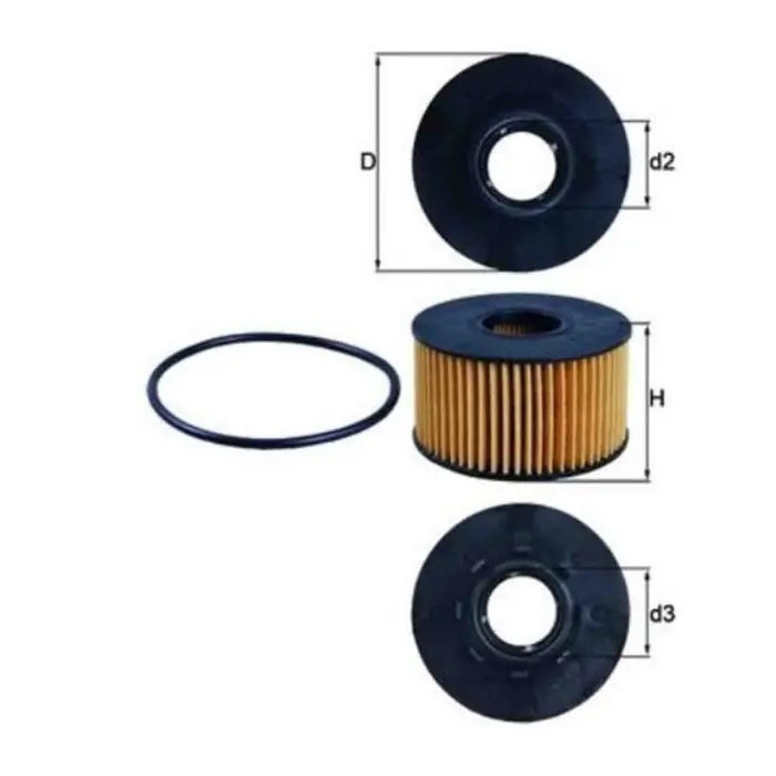 Sconto Filtro olio OX 191D KNECHT per FORD JAGUAR LTI