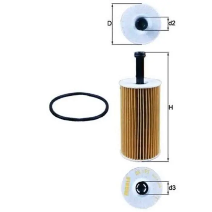 Filtro olio OX 193D KNECHT per PEUGEOT CITROEN Super Prezzo